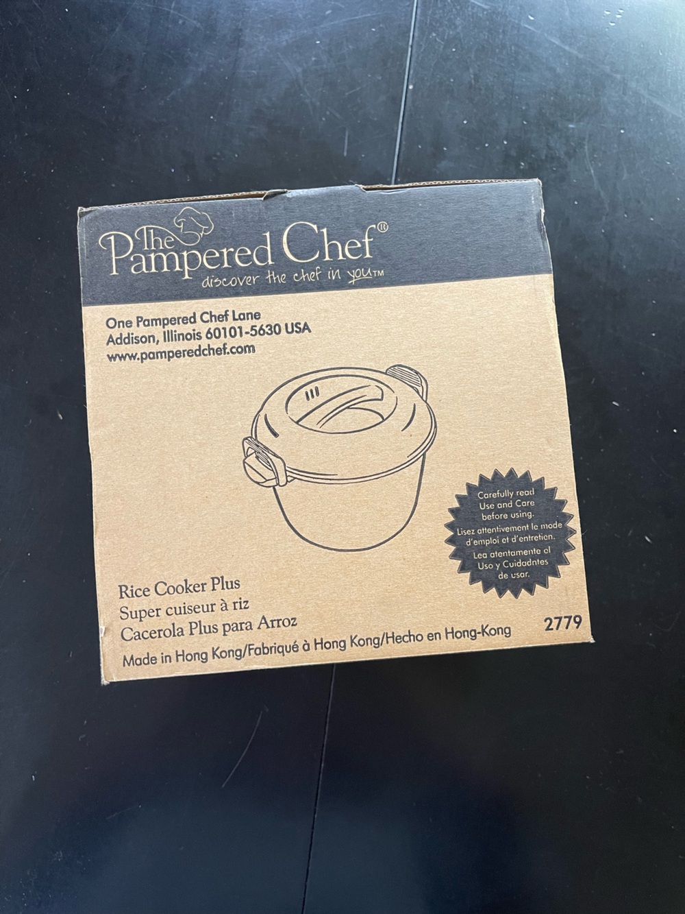 The Pampered Chef Rice Cooker Plus